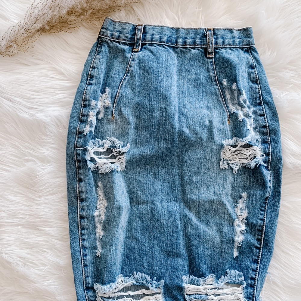 Aritzia x One Teaspoon: Free Love Pencil Skirt